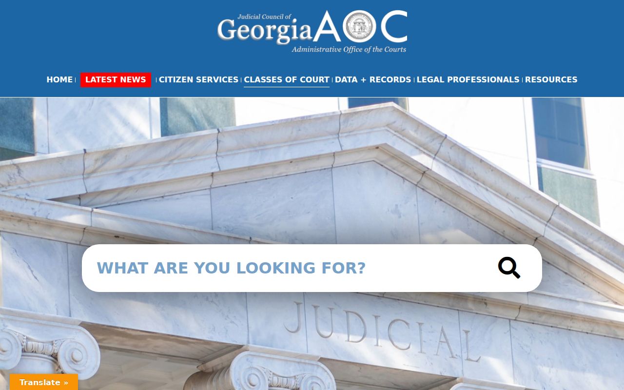 Miller County court docket Georgia court classes